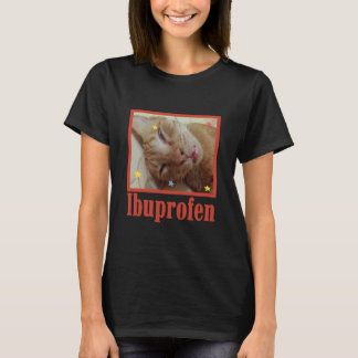 Camiseta Gato engraçado Ibuprofeno Meme de gato hilário par