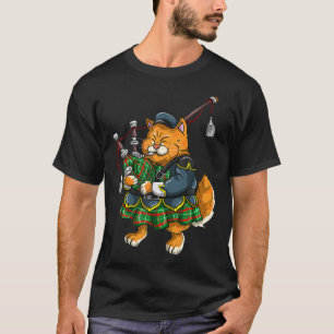 Camiseta Gato Engraçado Jogando Baganças Legal Amante de os