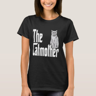 Camiseta Gato Engraçado Mãe Catmãe Bonita Gato Mãe Gatinho