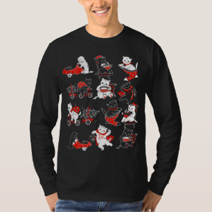 Camiseta Gato Engraçado Mãe Gatinhos Gatinhos Vintage Feia