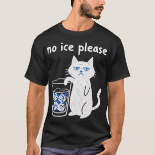 Camiseta Gato Engraçado Meme Gatinho Mal-Humorado Por Favor