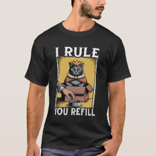 Camiseta Gato Engraçado Na Caixa Eu Mando Você Recarregar A