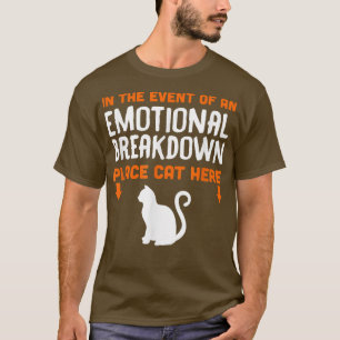 Camiseta Gato Engraçado Para Viciados Em Gato Plano De Emer