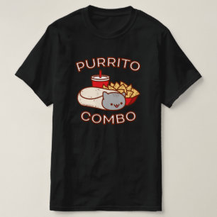 Camiseta Gato Engraçado - PurRITO Combo