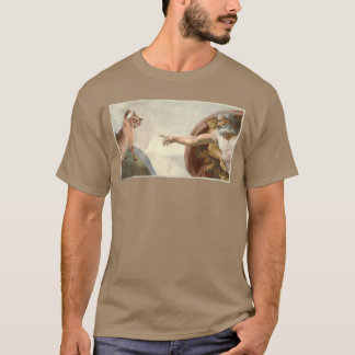 Camiseta Gato Engraçado Tapa Sarcástico Criação de Meme de
