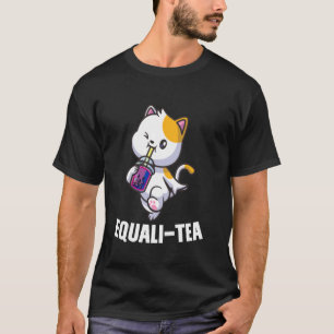 Camiseta gato equali-tea Bissexual Merchandising de bubble