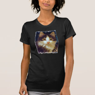 Camiseta Gato equipado com pernas de Anakin dois, close up