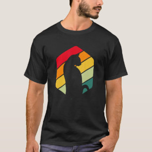Camiseta Gato Estilo Retro Felino Pet Gatinho Gato Dono de