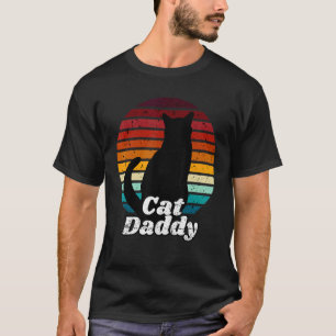 Camiseta Gato Estilo Vintage Anos Oitenta Retrô Desgastado