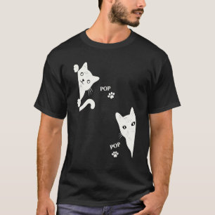 Camiseta Gato Estourando Um Gato Está Espiando Você