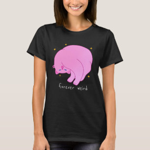 Camiseta Gato Estranho Gato Rosa Único Gatinho Fabuloso Mãe