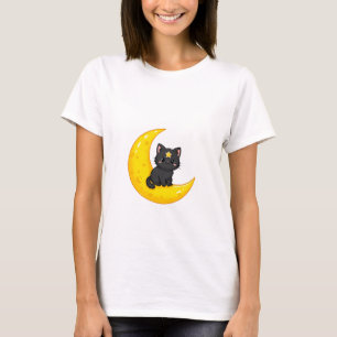 Camiseta Gato Estrela ao Luar
