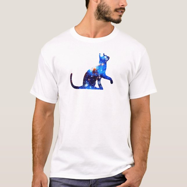 Camiseta Gato Estrelado (Frente)