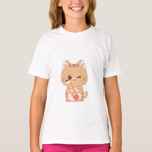 CAMISETA GATO ESTUDANTE DE GATO AMOR DESIGN