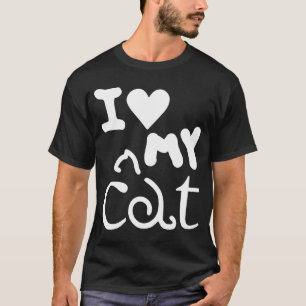 Camiseta Gato Eu Amo Meu Gato 1
