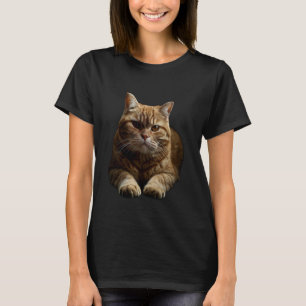 Camiseta Gato Europeu de Pelo Curto