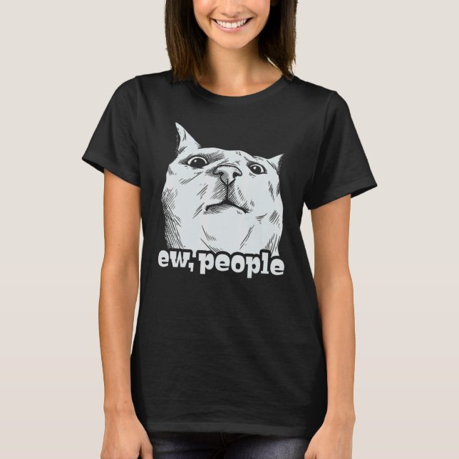 Camiseta Gato Ew Pessoas (Frente)