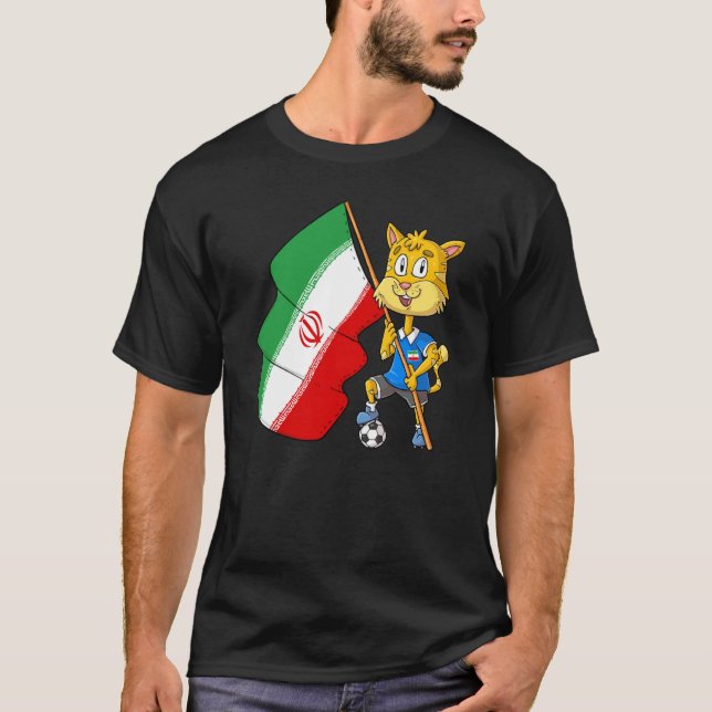 Camiseta Gato Fã Irã (Frente)