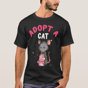 Camiseta Gato falso para gambá e Possum 1