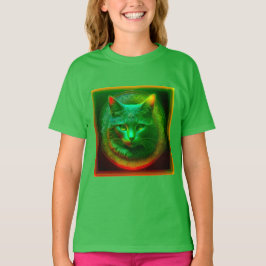 Camiseta Gato Fantasia Em Frente à Crista