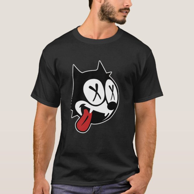 Camiseta Gato Félix Morto (Frente)
