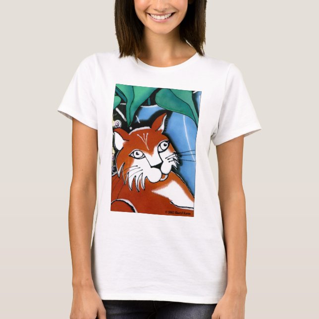 Camiseta Gato Feliz (Frente)