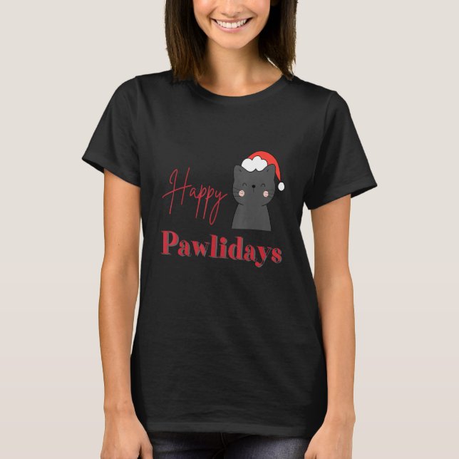 Camiseta Gato Feliz de Felinos (Frente)