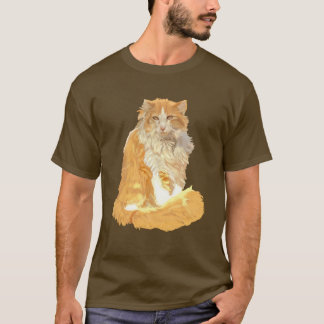 Camiseta Gato Florestal Norueguês