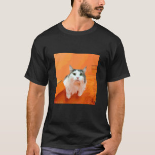 Camiseta gato florestal norueguês cat_001