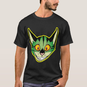 Camiseta Gato Fluorescente