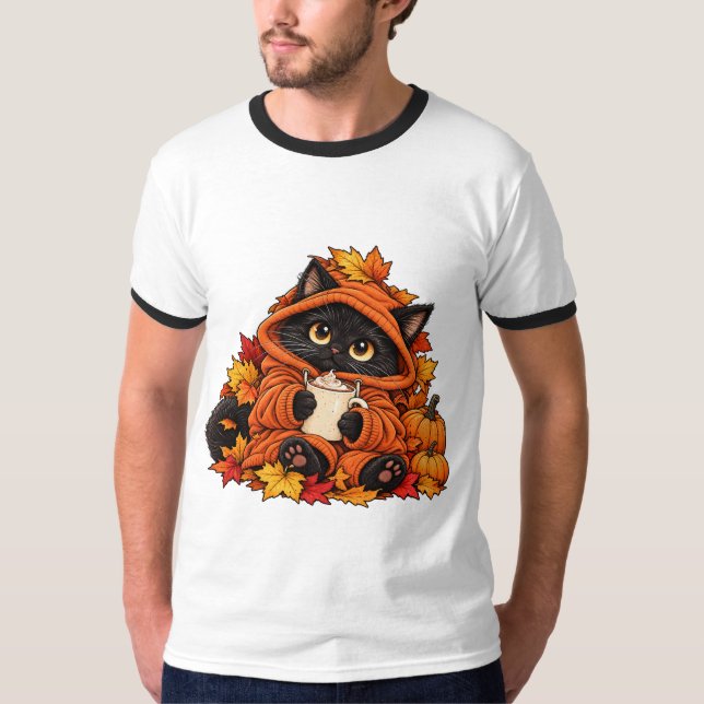 Camiseta Gato fofo (Frente)