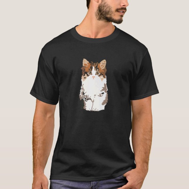 Camiseta Gato Fofo (Frente)