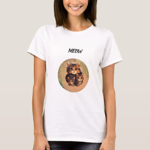 Camiseta Gato Fofo – Adorável Design de Gatinho ME