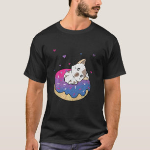Camiseta Gato Fofo Animal Queer Orgulho Bi Bissexualidade D