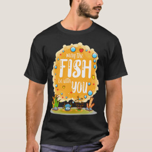 Camiseta Gato Fofo Com Peixe Dourado - Eu Te Amo Tanto