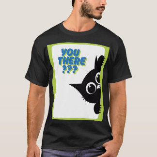 Camiseta Gato Fofo de Esconde-Esconde