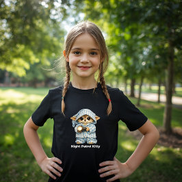 Camiseta Gato Fofo de Pijama