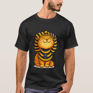 Camiseta Gato Fofo Deuses Antigos Egípcios Faraó Egito Dive