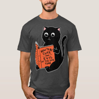 Camiseta Gato fofo e mau
