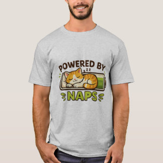 Camiseta Gato Fofo Energizado por Sonecas Kitty Engraçado D
