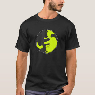 Camiseta Gato Fofo Gatos Ying Yang Yin Yang 8