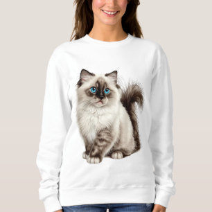 Camiseta Gato Fofo Papai Gato Mamãe Gato