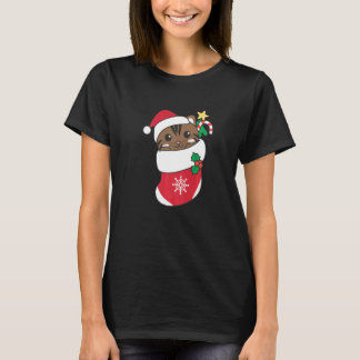 Camiseta Gato Fofo Para Gato De Natal 10