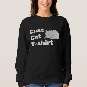 Camiseta Gato Fofo – Presente Adorável para Mães d
