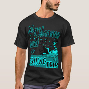 Camiseta Gato fofo rouba peixe presente de pesca