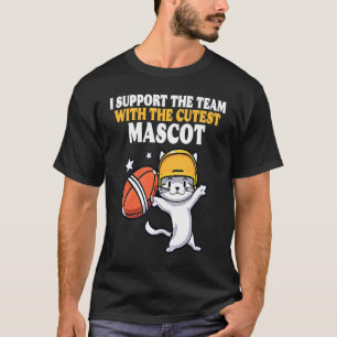 Camiseta Gato Fofo Torcedores de Futebol Mascote Times Humo