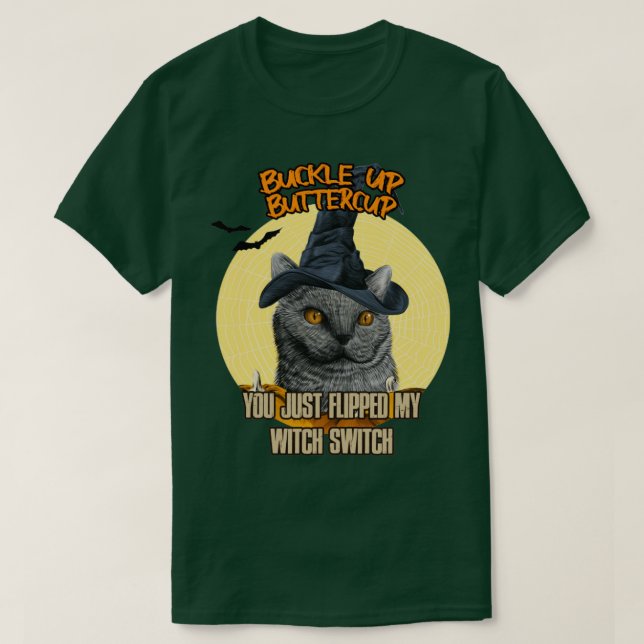 Camiseta Gato Fogueira Acima Bíbulo Que Você Acabou De Me D (Frente do Design)