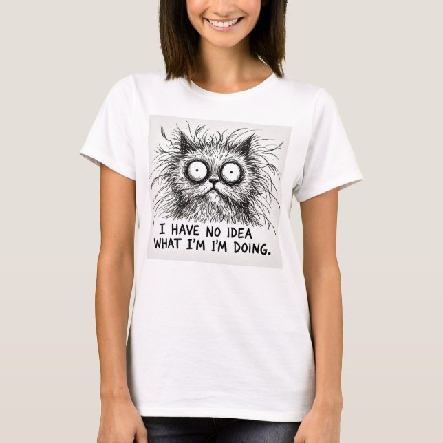 Camiseta Gato Frazzled (Frente)