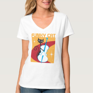 Camiseta Gato Funky