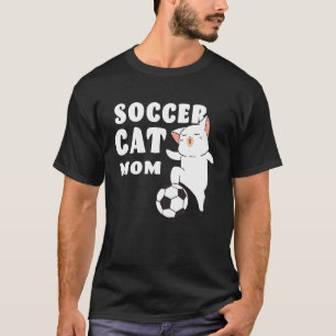 Camiseta Gato Futebol Mãe Gato Futebol